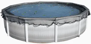 16’ Round Leaf Net pool cover