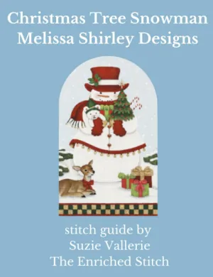 2309 Christmas Tree Snowman Dome Stitch Guide