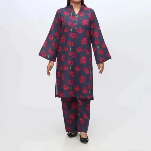 2PC- Printed Khaddar Shirt & Trouser PW9028