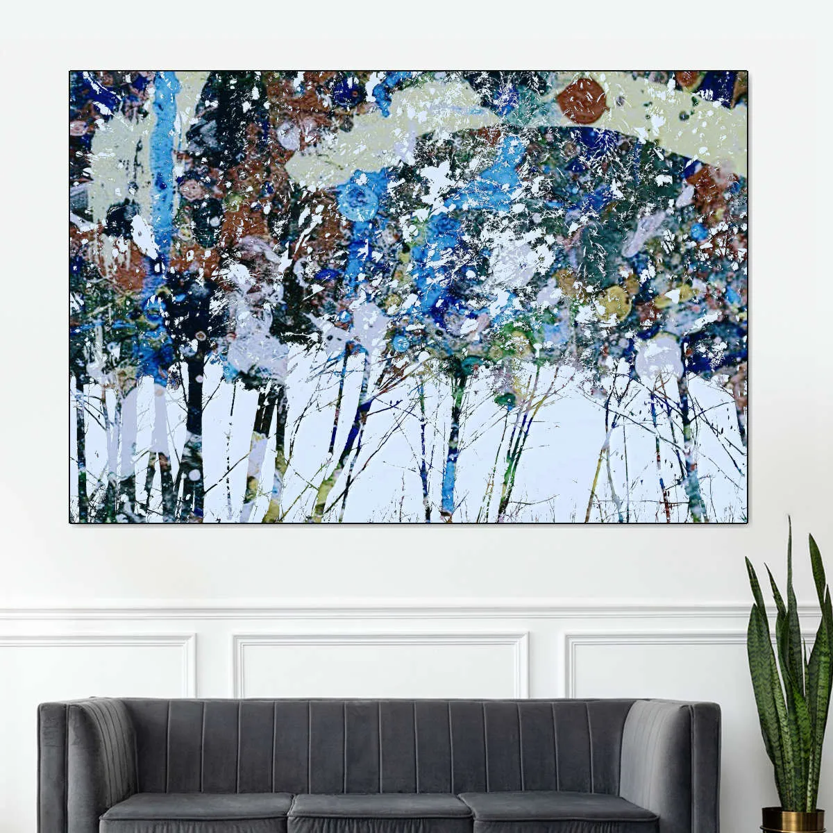 4 Seasons Winter Wall Art