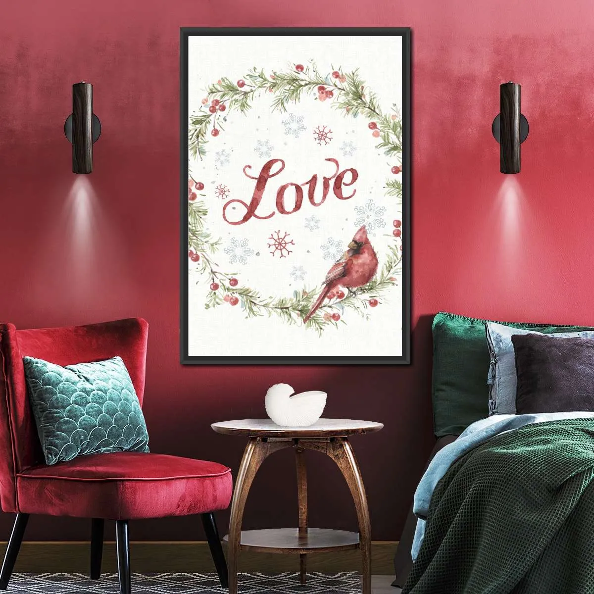 A Christmas Weekend Love Wall Art