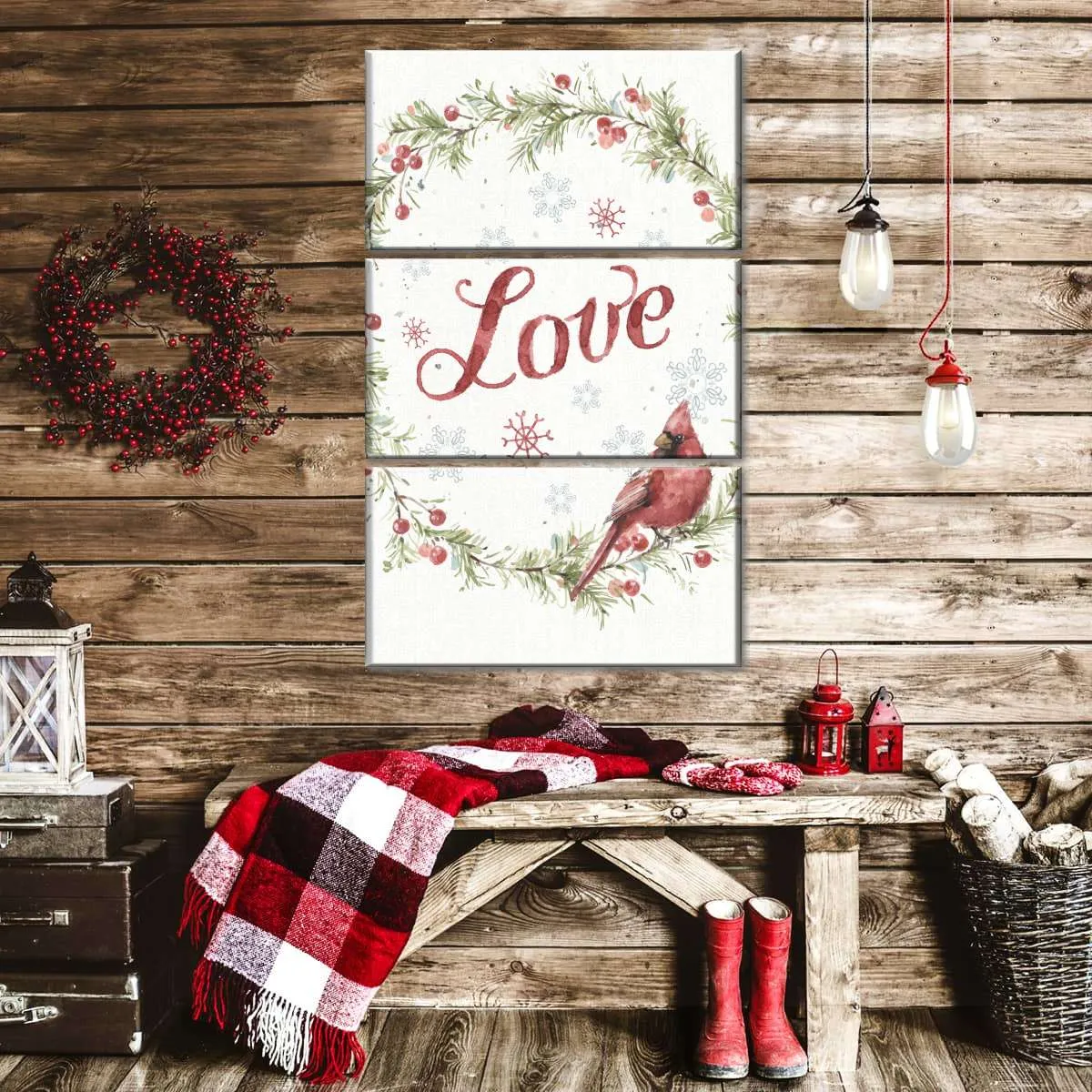 A Christmas Weekend Love Wall Art