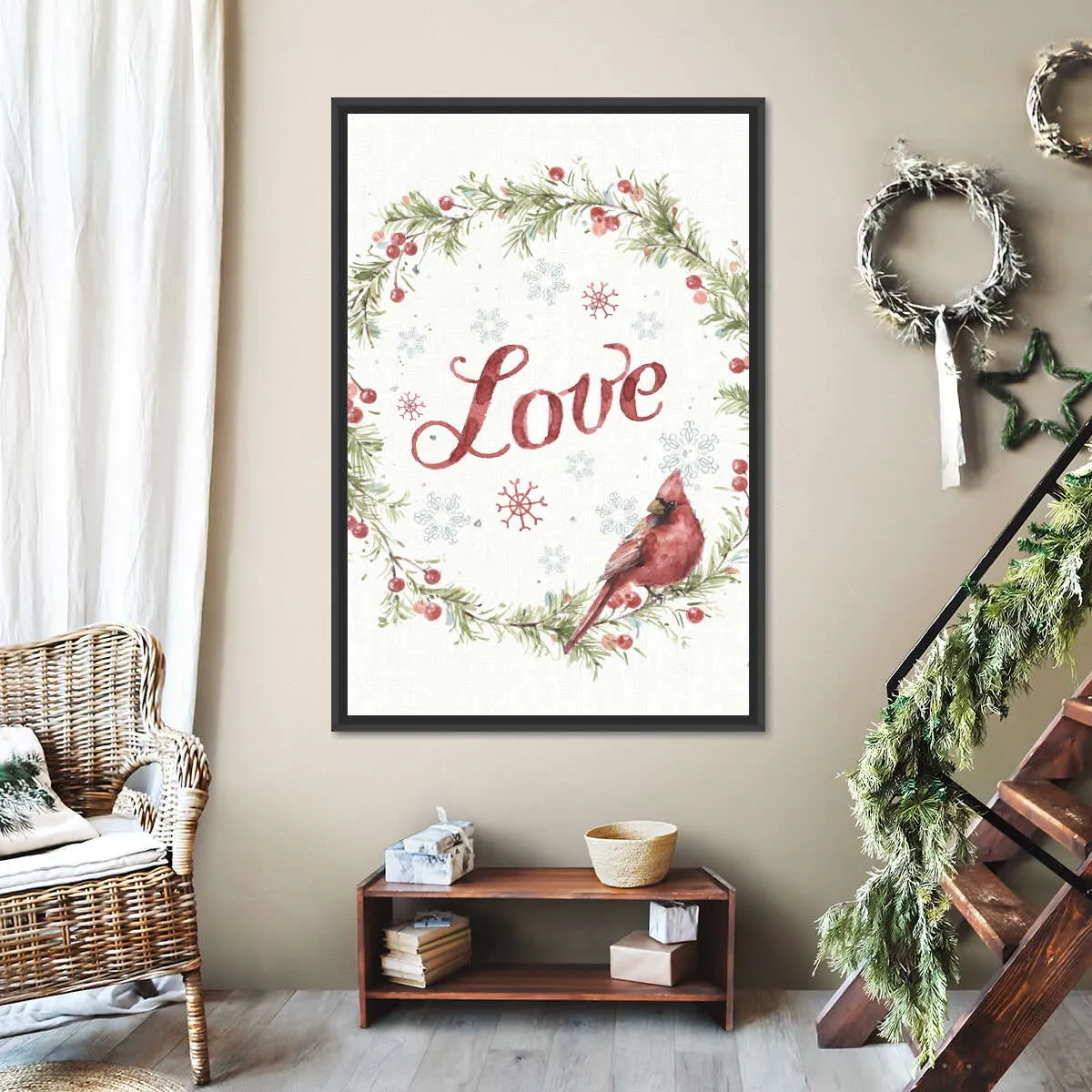 A Christmas Weekend Love Wall Art