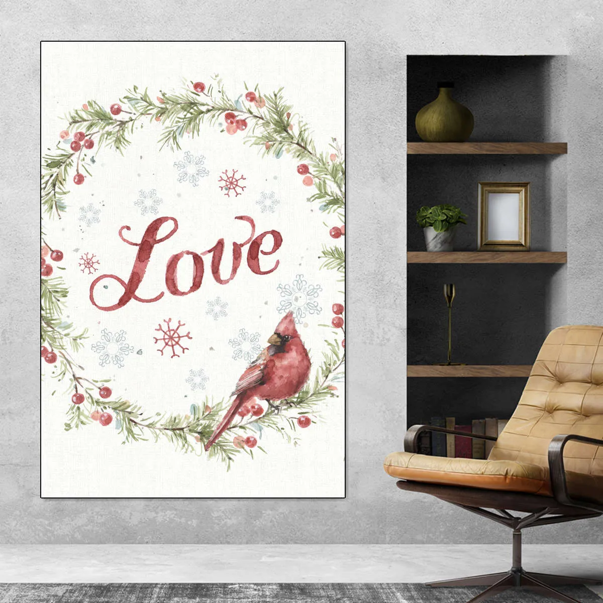 A Christmas Weekend Love Wall Art
