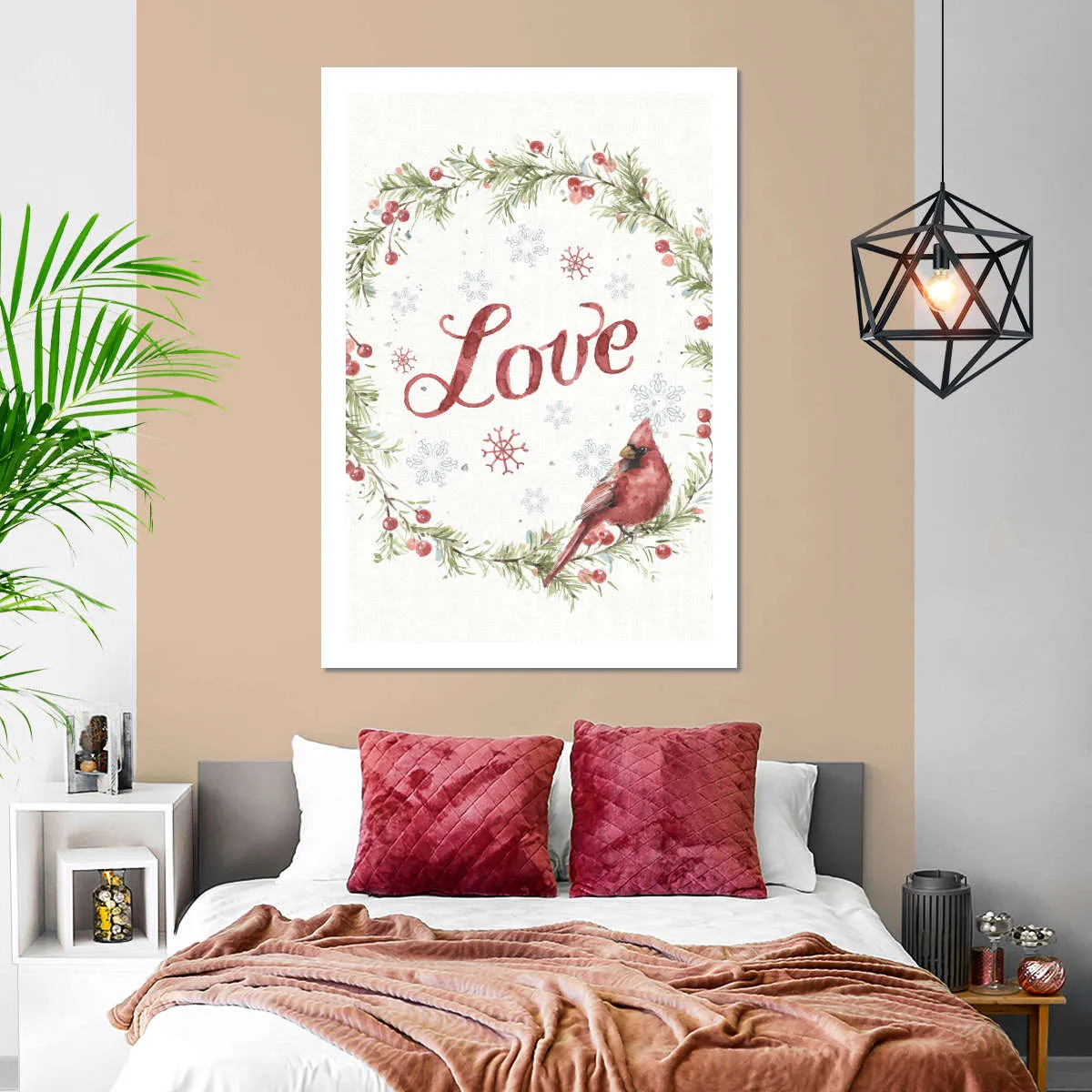 A Christmas Weekend Love Wall Art