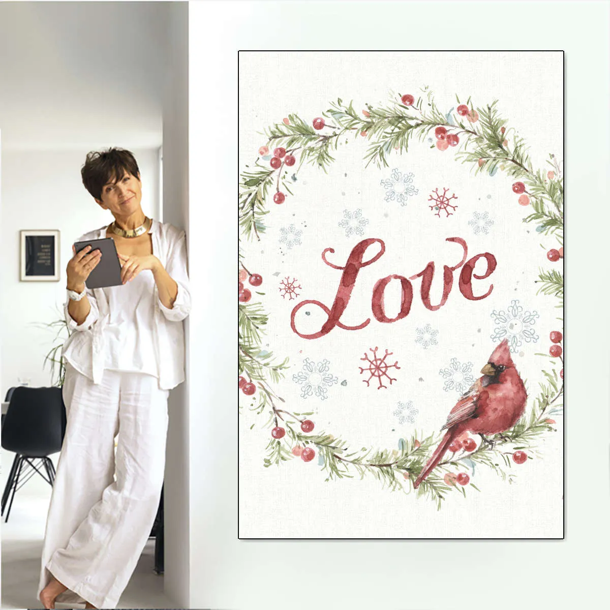 A Christmas Weekend Love Wall Art