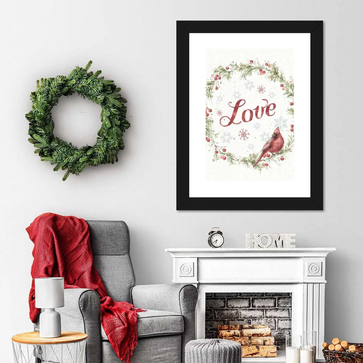 A Christmas Weekend Love Wall Art