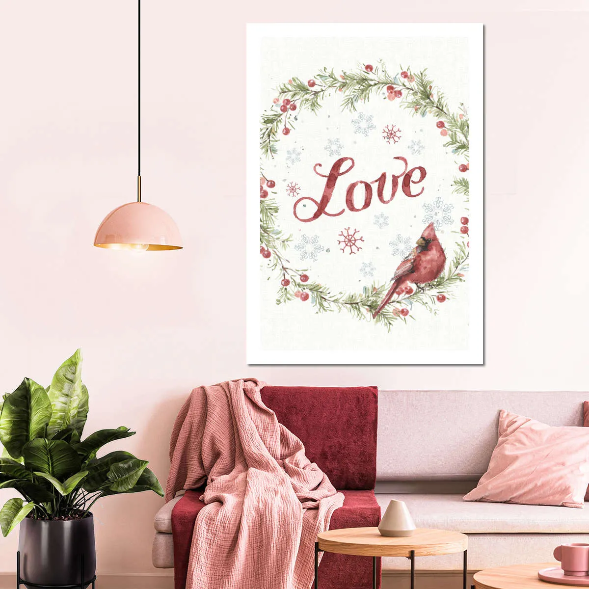 A Christmas Weekend Love Wall Art