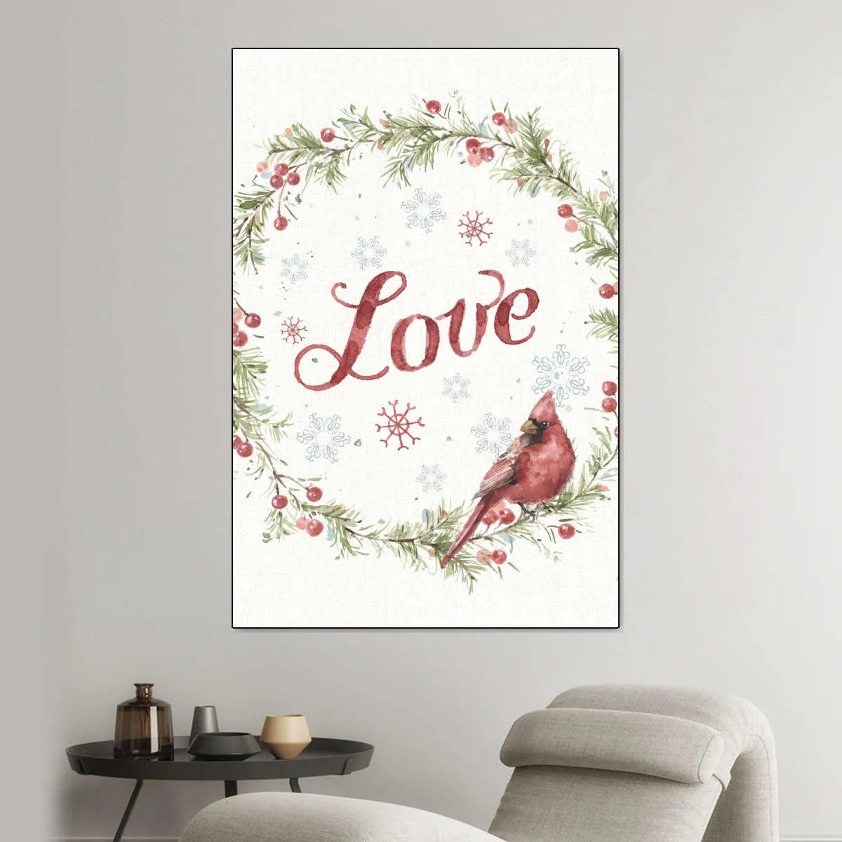 A Christmas Weekend Love Wall Art