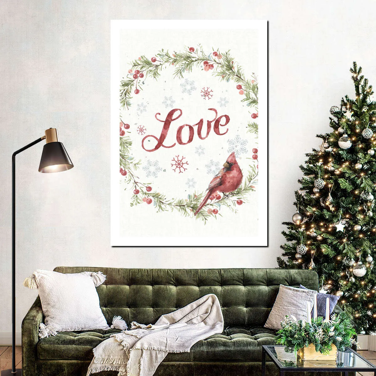 A Christmas Weekend Love Wall Art