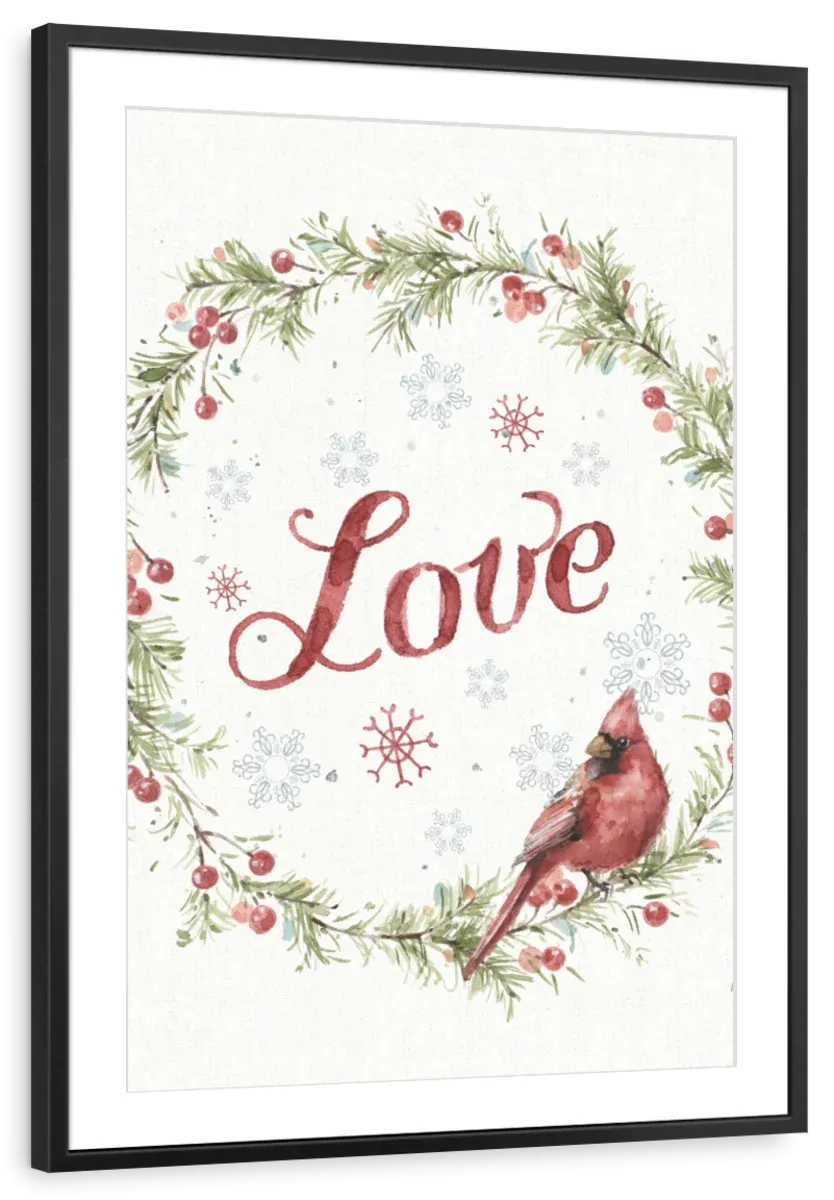 A Christmas Weekend Love Wall Art
