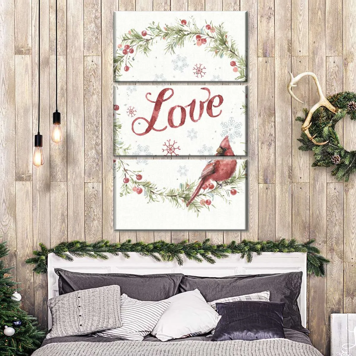 A Christmas Weekend Love Wall Art