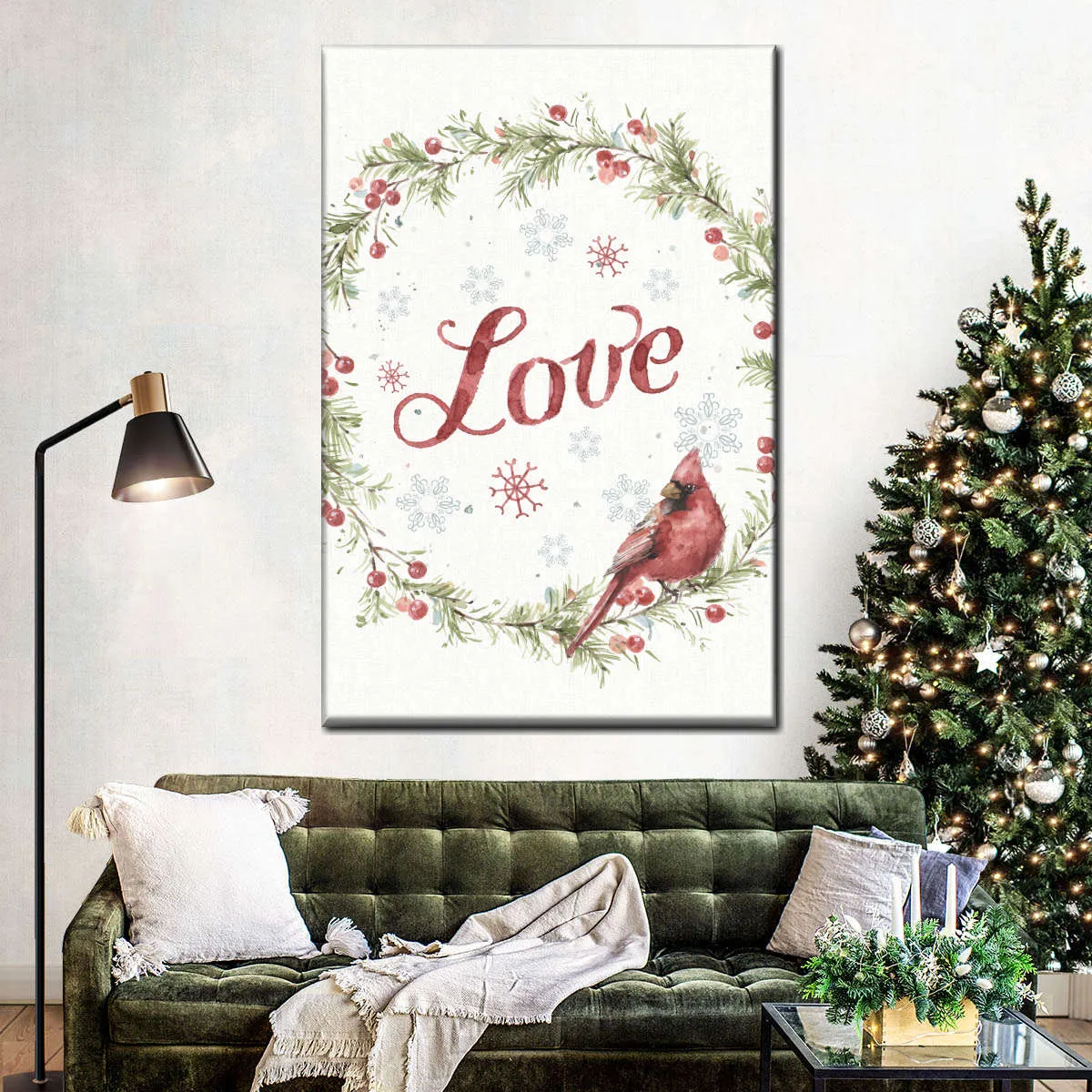 A Christmas Weekend Love Wall Art