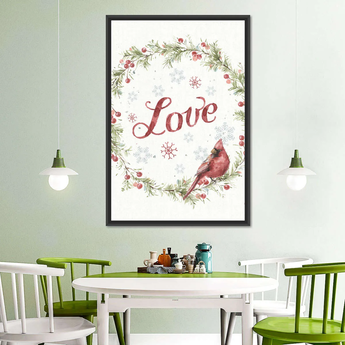 A Christmas Weekend Love Wall Art