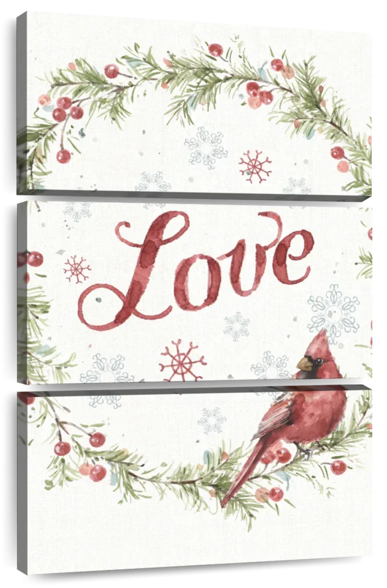 A Christmas Weekend Love Wall Art