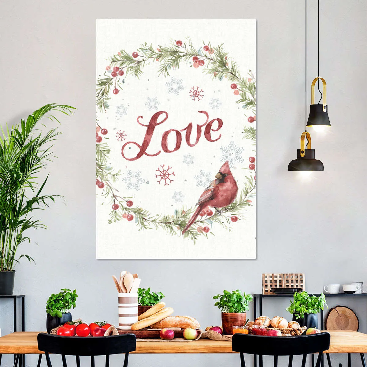 A Christmas Weekend Love Wall Art