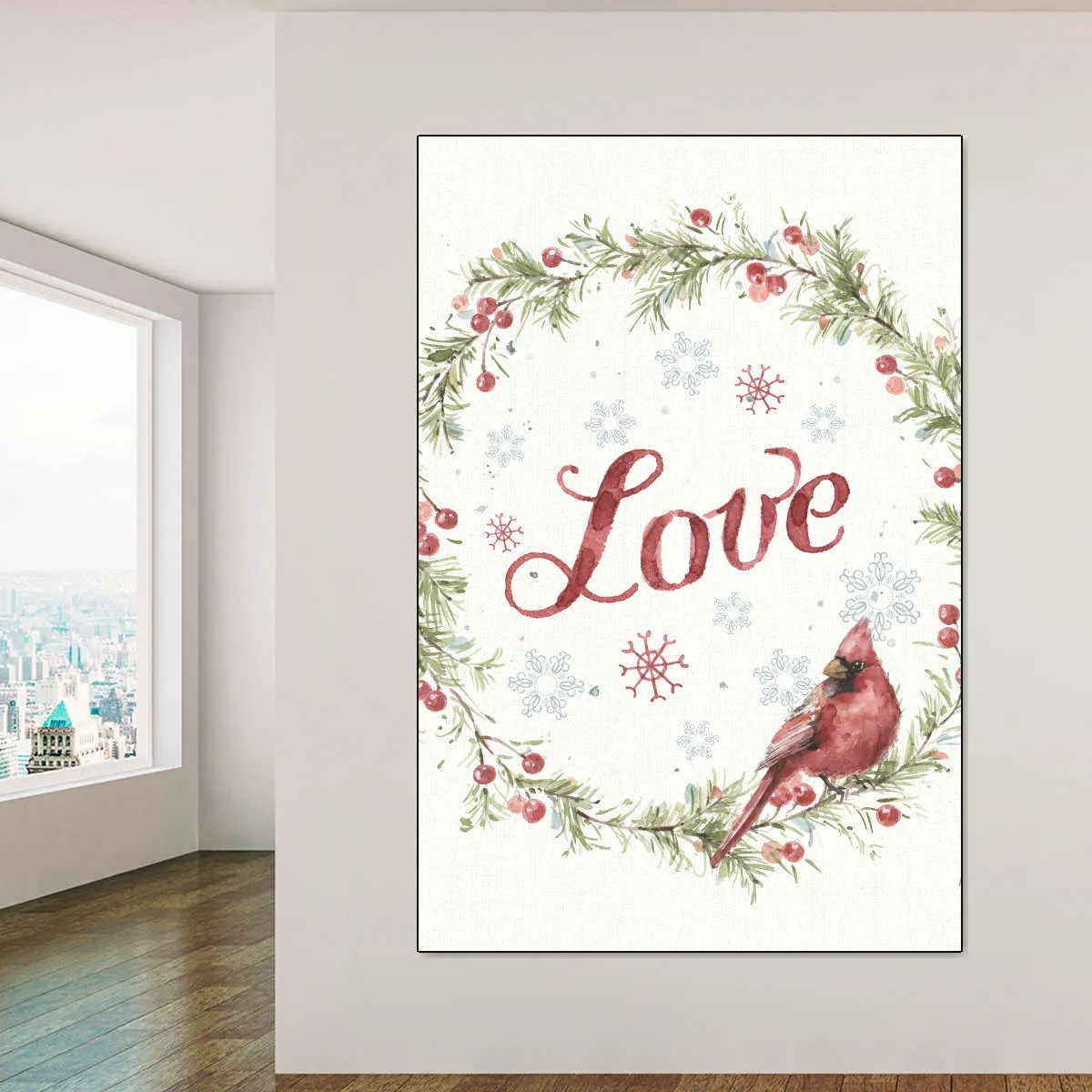 A Christmas Weekend Love Wall Art