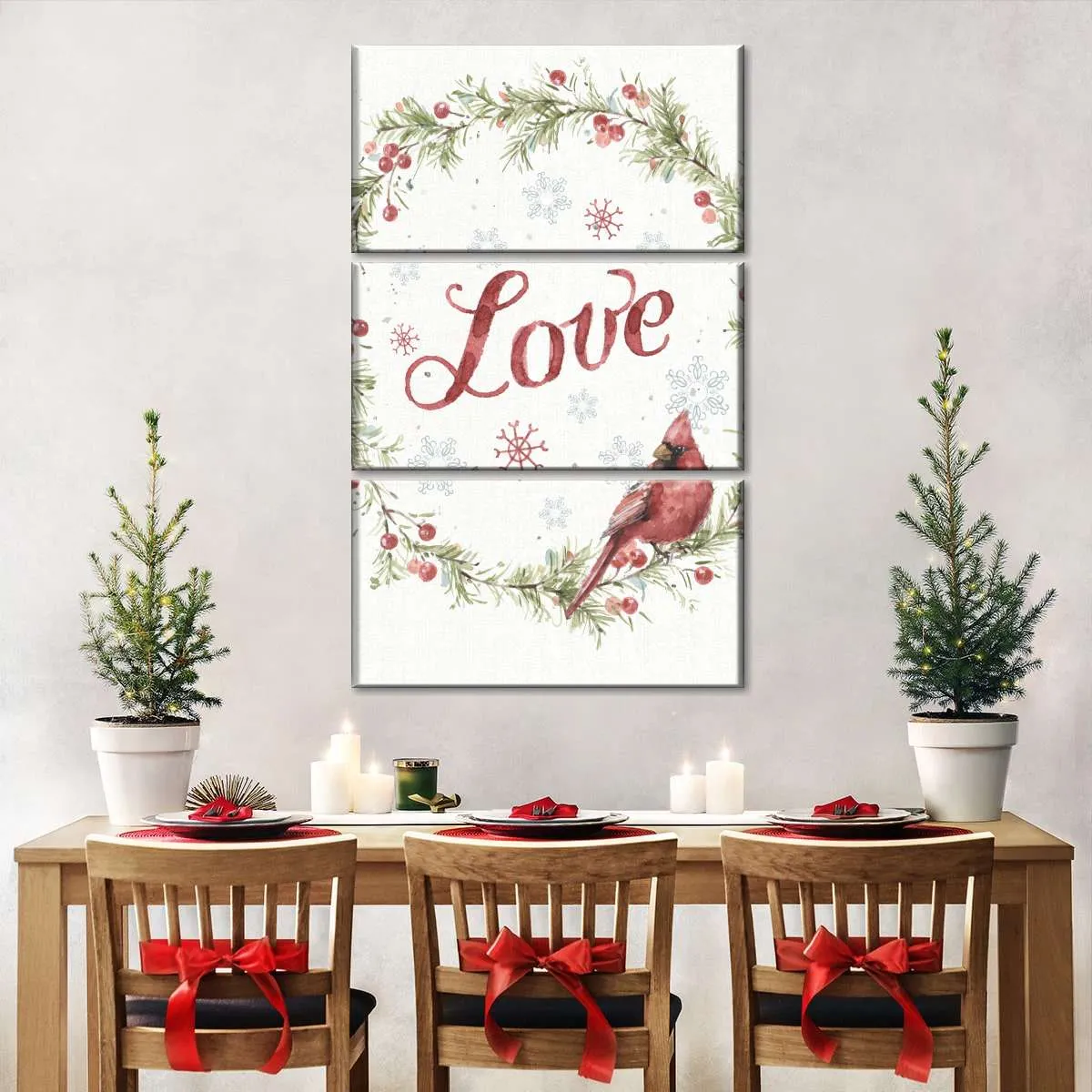 A Christmas Weekend Love Wall Art