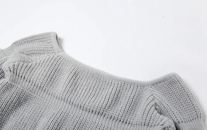 Aanya Knit Off-Shoulder Sweater