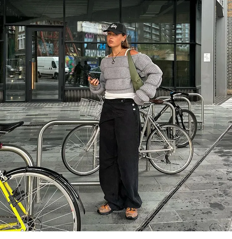 Aanya Knit Off-Shoulder Sweater