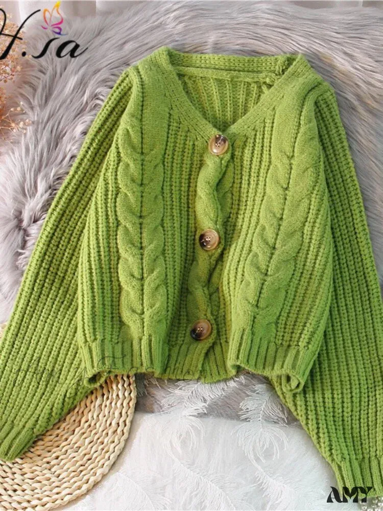 Amy Fashion - Fall Winter Twsied Cardigan