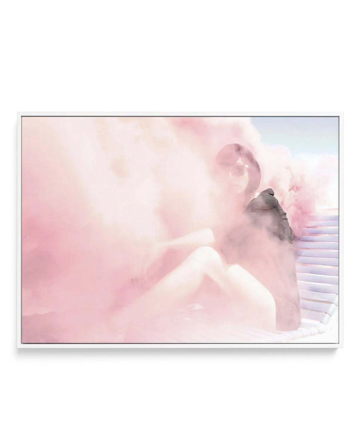 At The Honeymoon Hotel | Framed Canvas Art Print