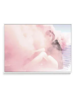 At The Honeymoon Hotel | Framed Canvas Art Print