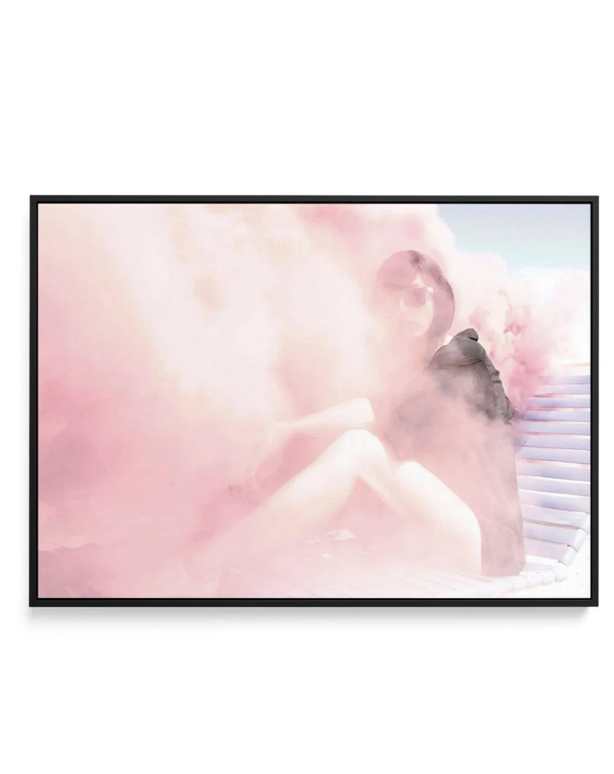 At The Honeymoon Hotel | Framed Canvas Art Print