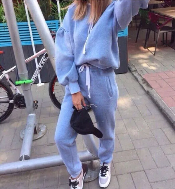 Autumn Tracksuit Long Sleeve 2 Piece Set Sport Women Tracksuit Set
