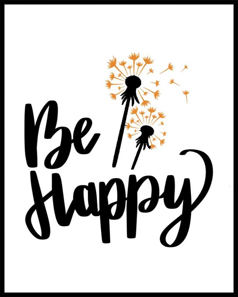 Be Happy Quote