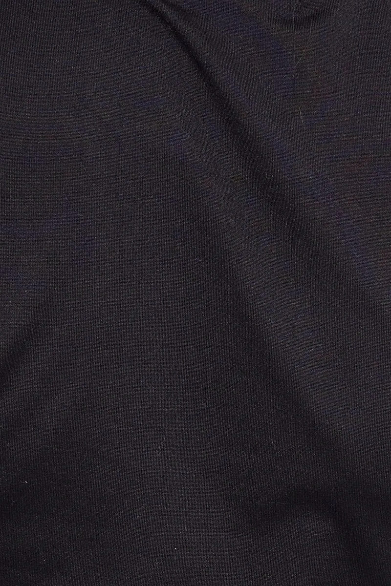 Black Supersoft Longline Top Short Sleeve