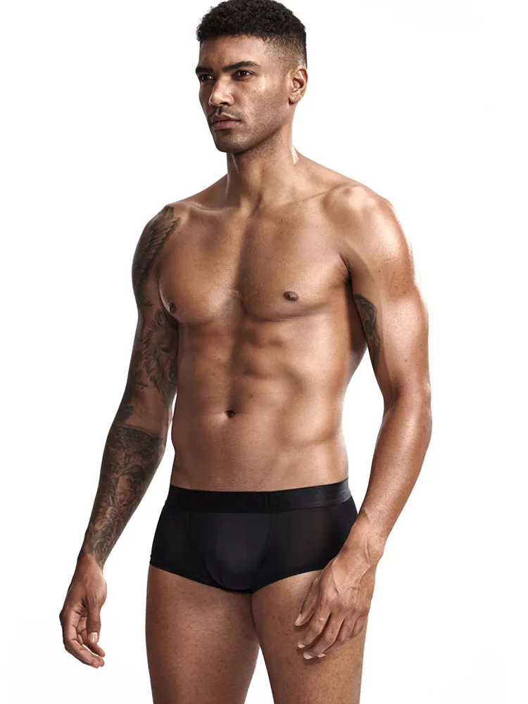 Breathable See-through Ball Support Pouch Underwear