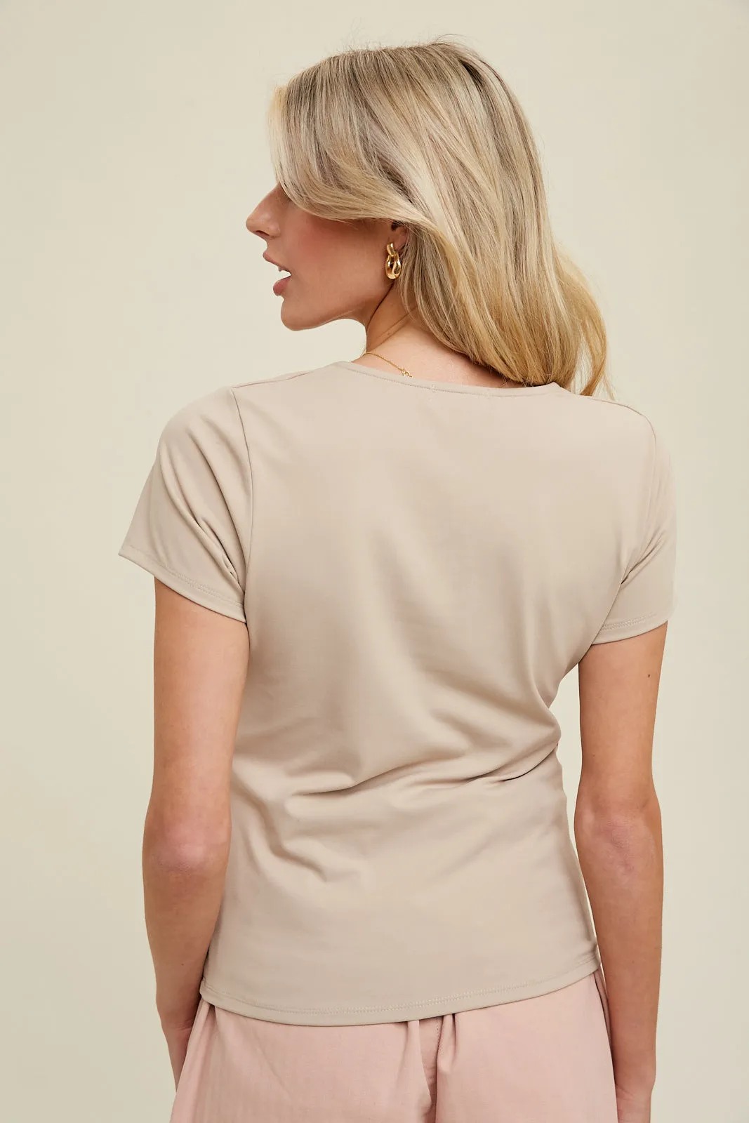 Bria Top (Taupe)