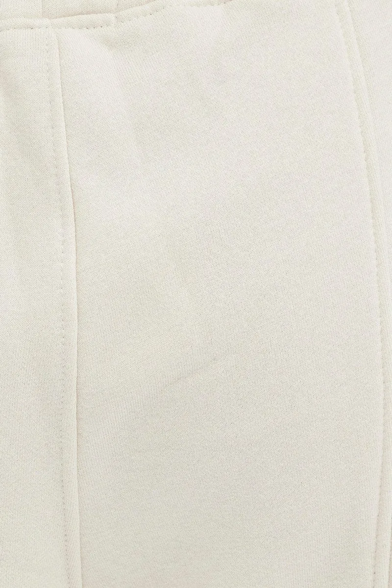 Camel Track Pants High Rise Jogger