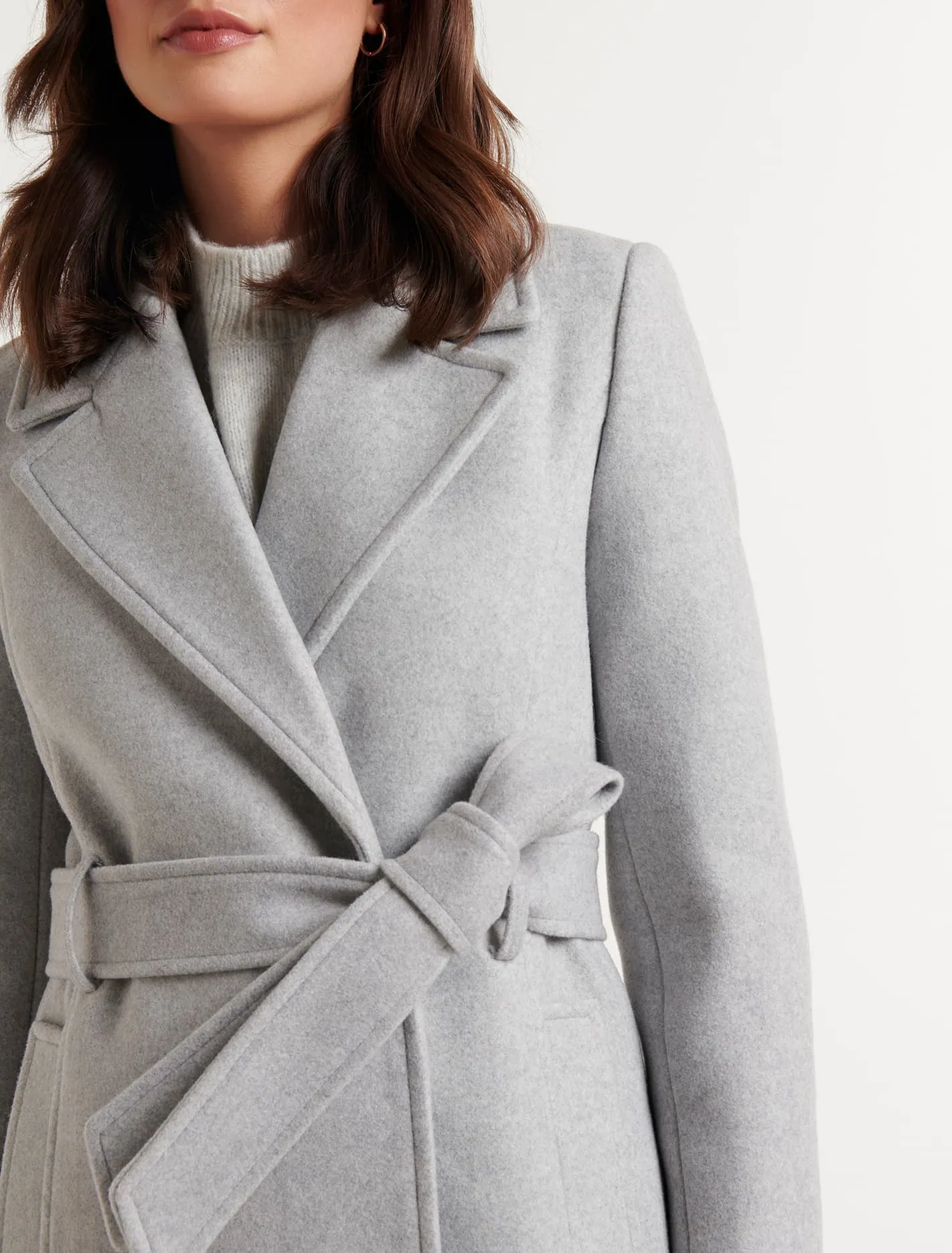 Charlie Faux Fur Collar Coat