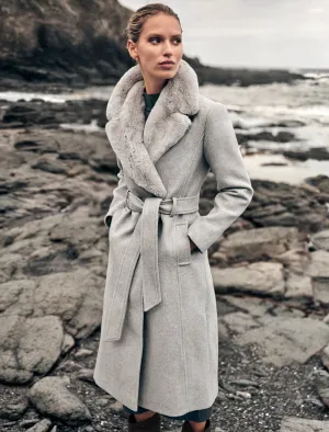 Charlie Faux Fur Collar Coat