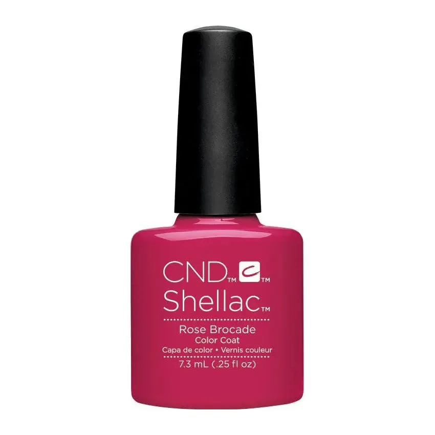 CND Shellac Rose Brocade 173