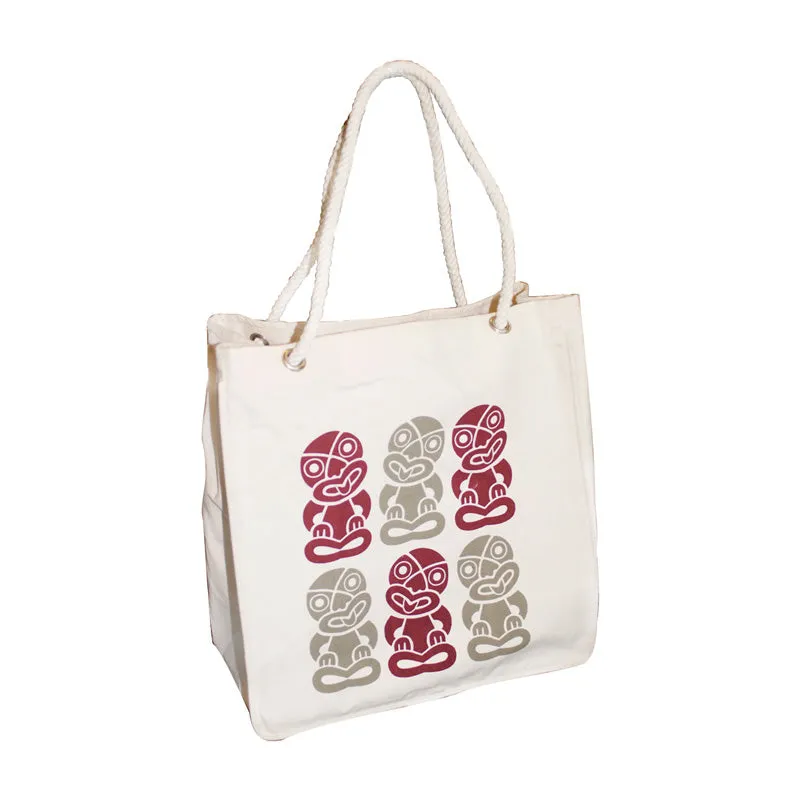 Ecobags Designer Reusable Shopping Bag - Kiwiana Tiki