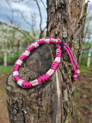 EM beads collar - anti-parasitic dog collar