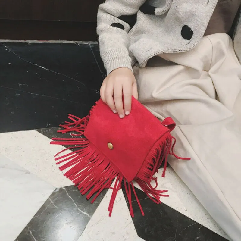 Fashion Canvas Tassle Handbag
