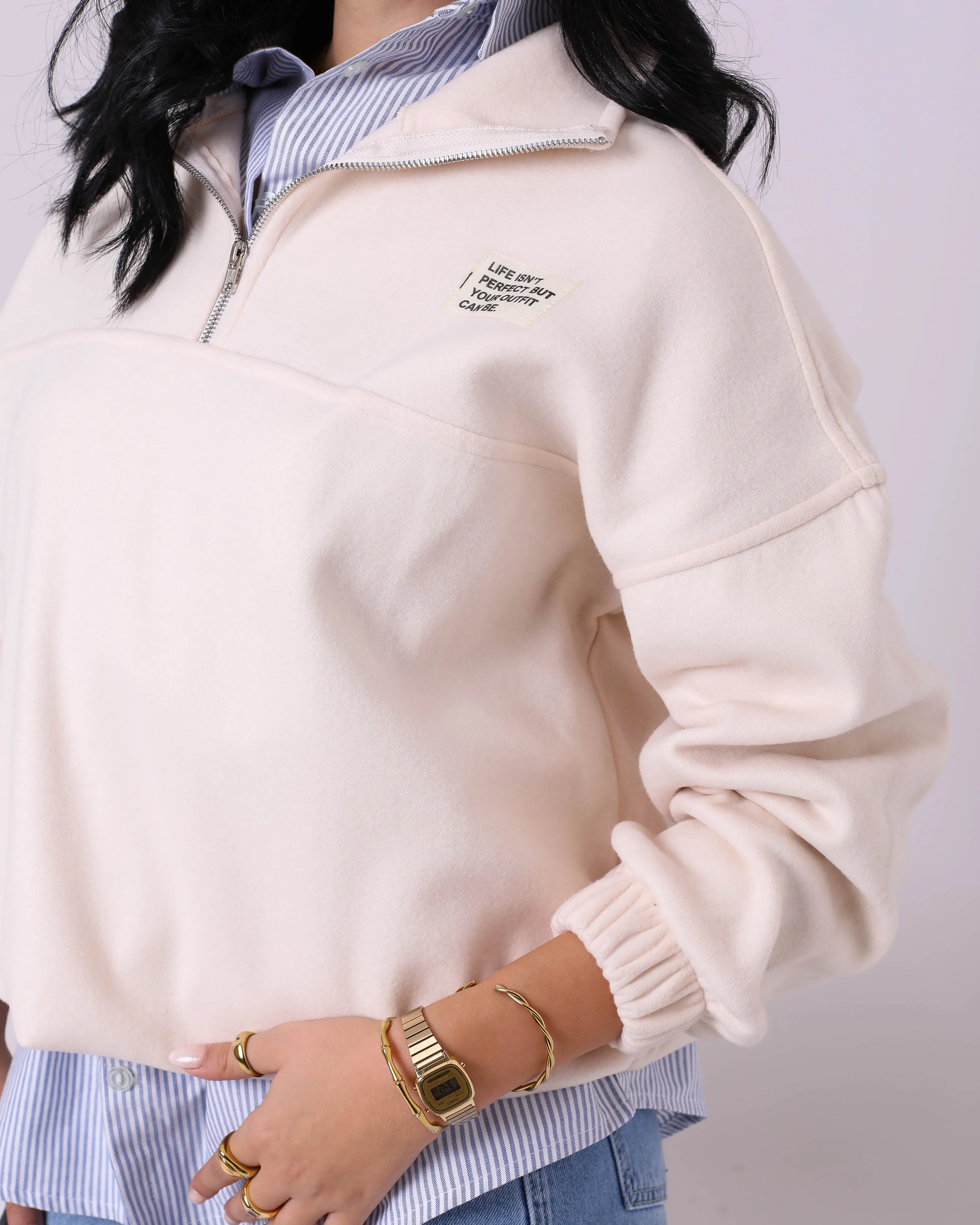Felt SweatShirt W640