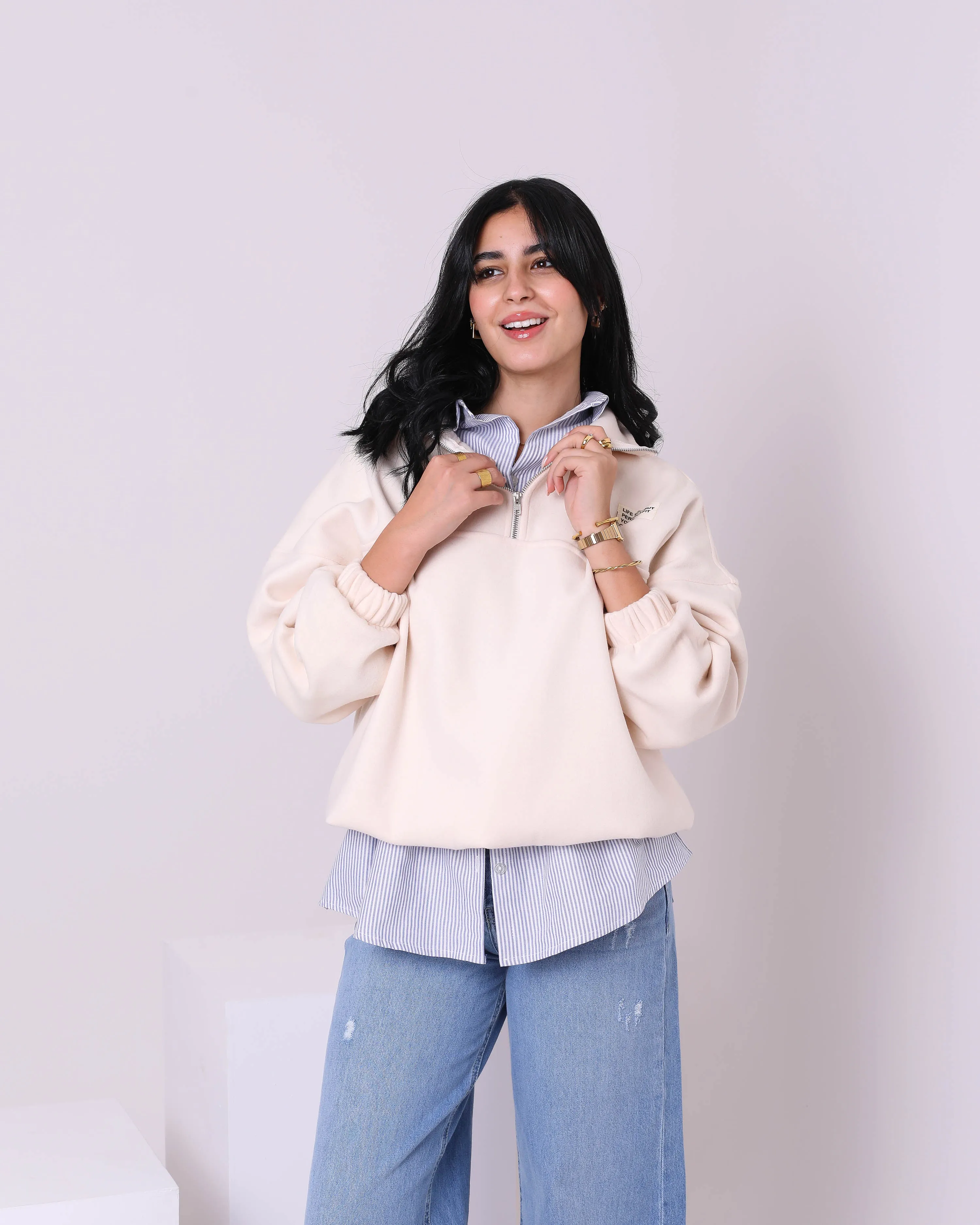 Felt SweatShirt W640