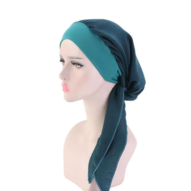 Flower print Jewish Woman Haircover bandana