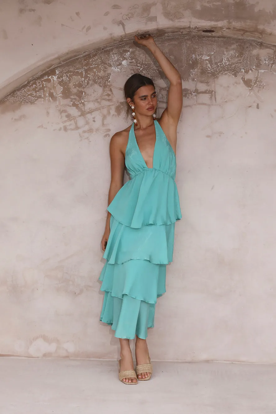 Focus On Me Maxi Dress Green