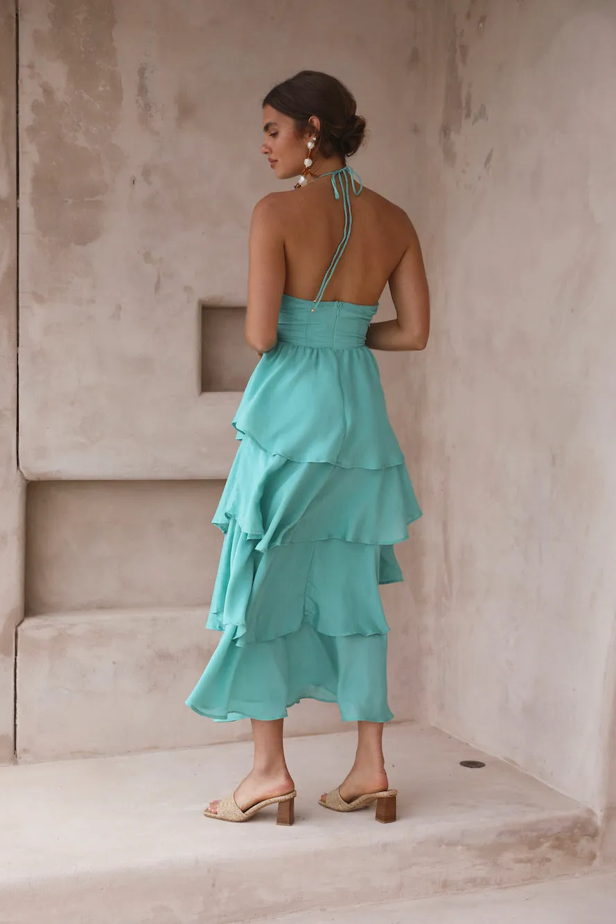 Focus On Me Maxi Dress Green