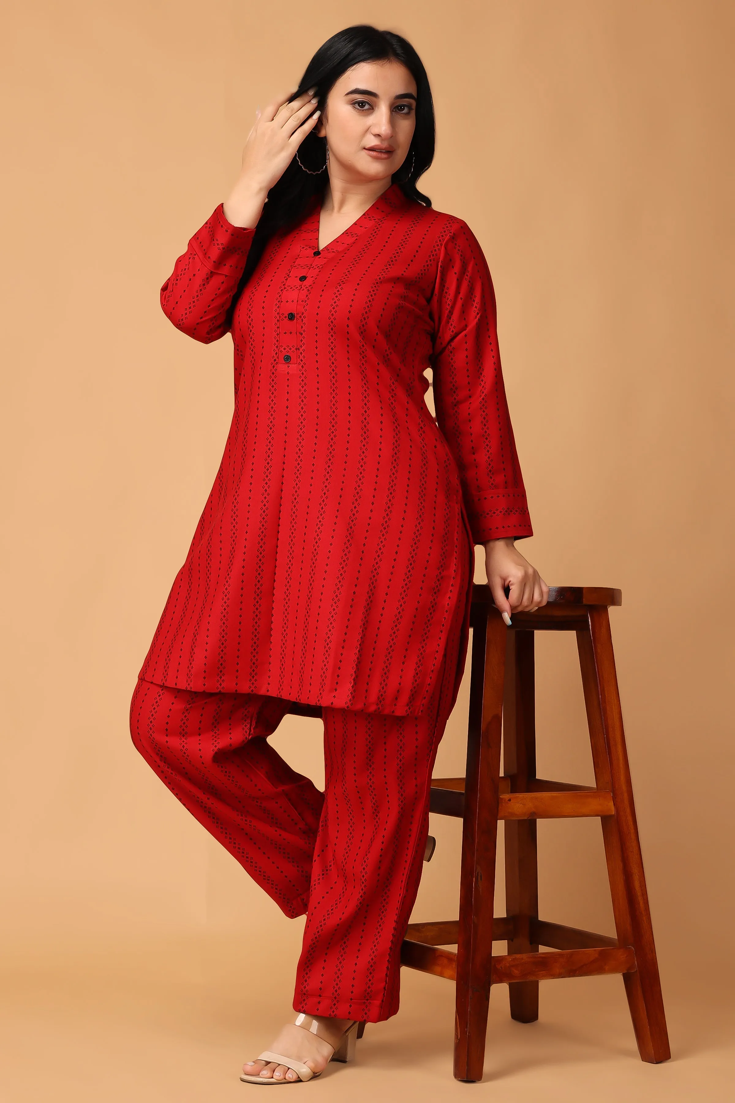 Forever Radiant Woollen Co-ord Set
