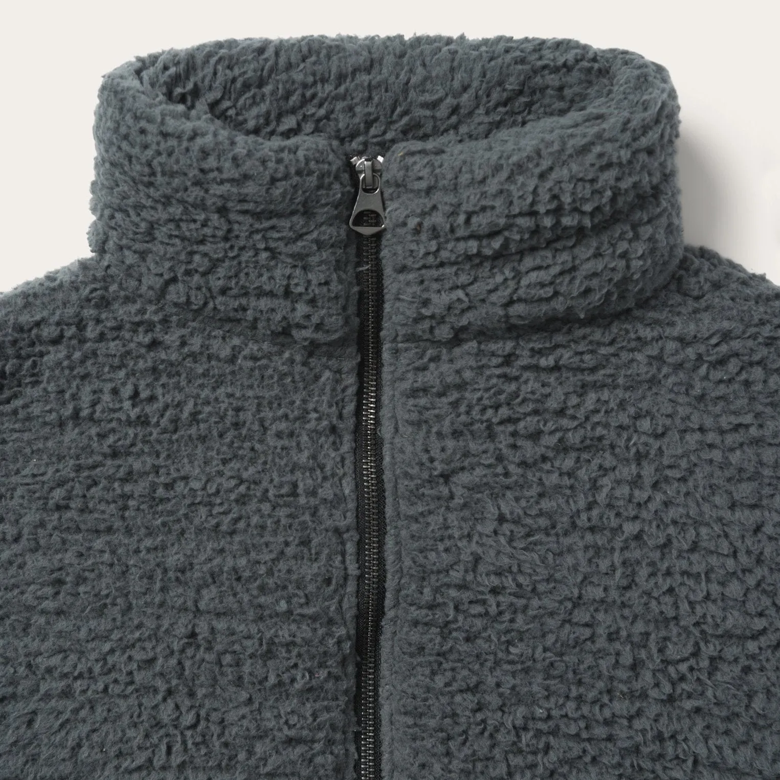 Fuzzy Teddy Bear Fleece Jacket