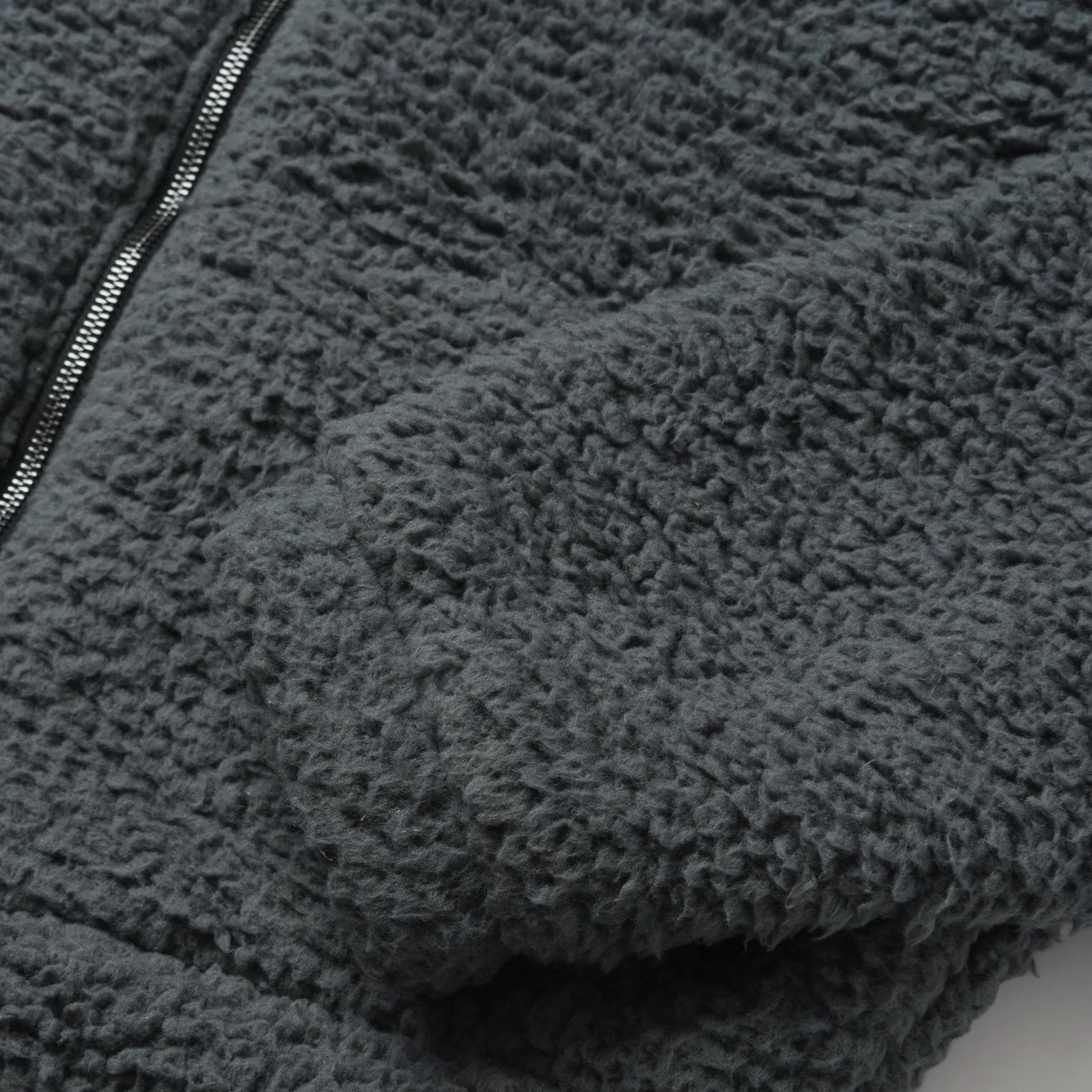 Fuzzy Teddy Bear Fleece Jacket
