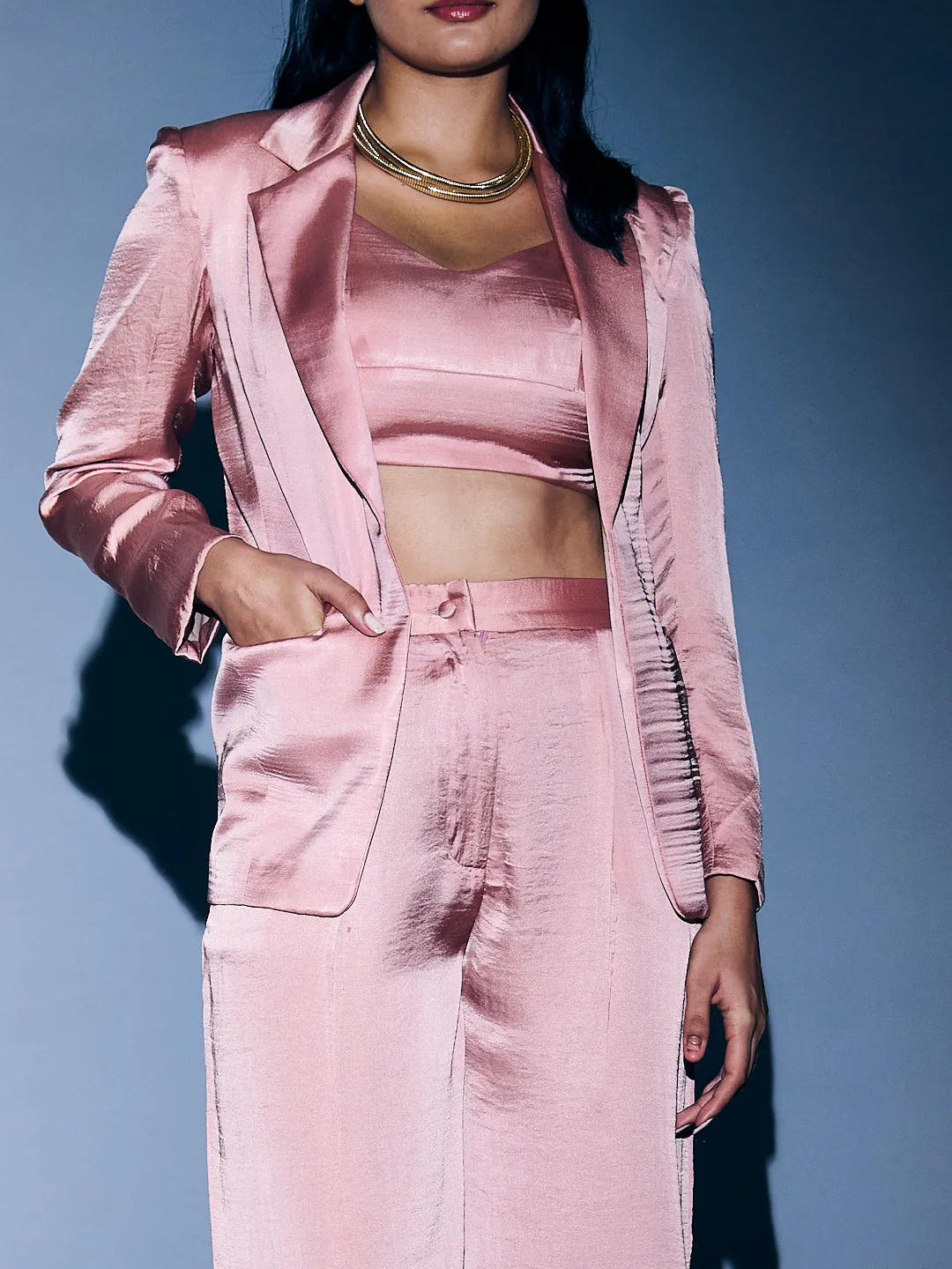 GLAMOUR GLOW 3 PIECE COORD SET