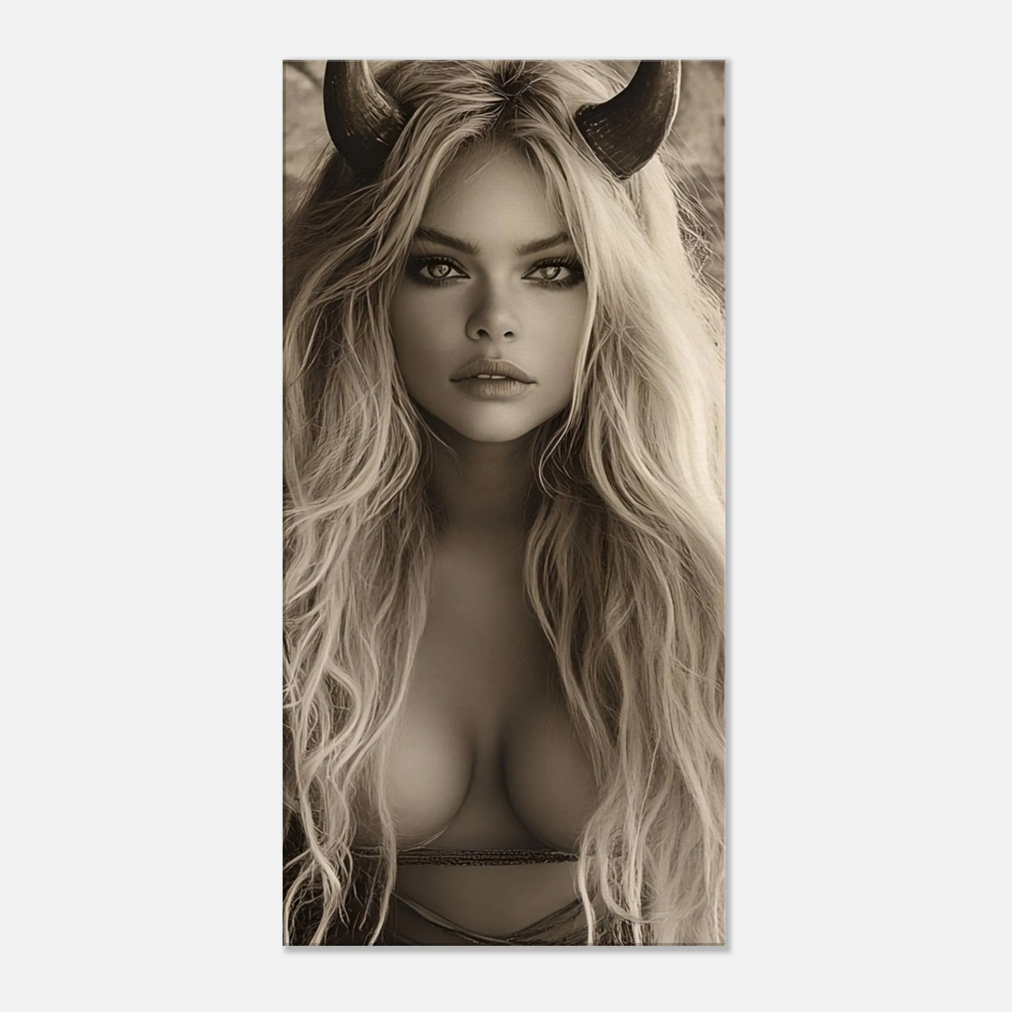 Heaven's Vixen - Blonde - Canvas 50x100 cm